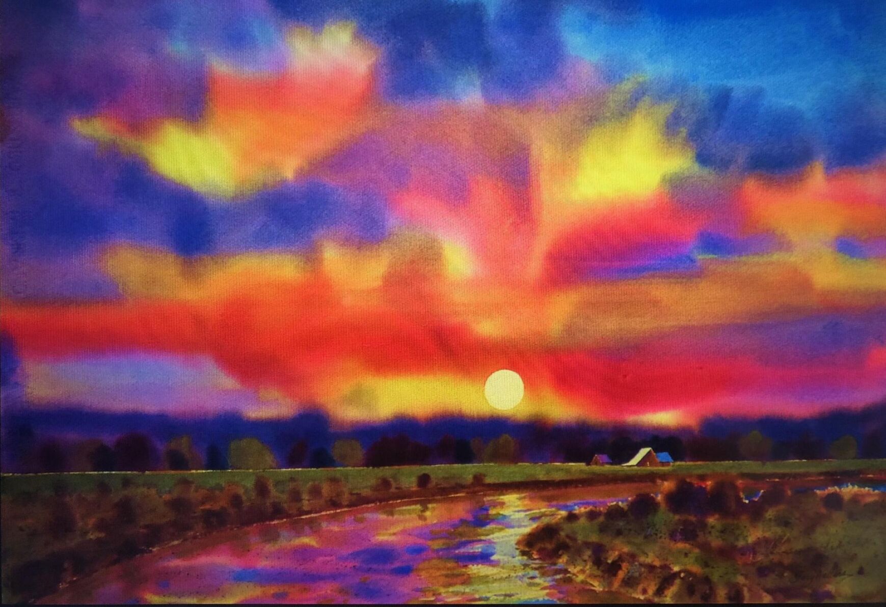 "River Sunset" by Gary Walters
